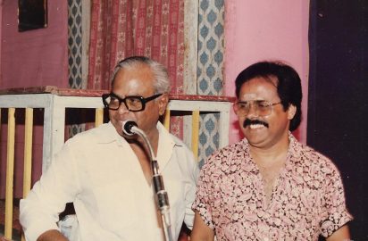 Chithirai Nataka Vizha-1993 – Director K.balachander with Crazy Mohan