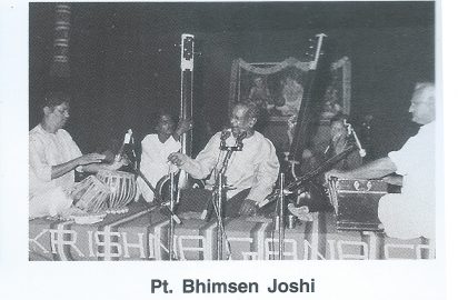 Performance by Pandit Bhimsen Joshi