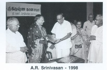O.V.Subramaniam(Music) was awarded with “Aacharya Choodamani” in the year 2003