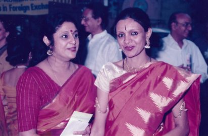 Art & Dance Festival-2001 – Chithra Visweswaran & Priyadarsini Govind during the inaugural function of 47th Art & Dance Festival