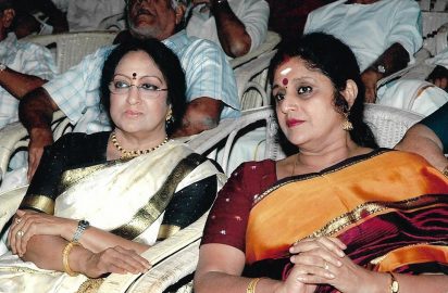 Art & Dance Festival-07.12.2006 – Dr.Padma Subrahmanyam and Chithra Visweswaran during the inaugural function of 51st Art & Dance Festival