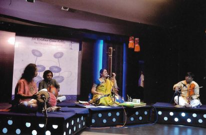 Art & Dance Festival-16.12.2012- Concert by Aruna Sairam accompanied by J.Vaidyanathan, Giridhar Udupa & Raghavendra Rao