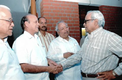 Chithirai Nataka Vizha 2005 – R.Venkateswaran, Dr.Nalli & K.Balachander during Inauguration of 13th Chithirai Nataka Vizha.