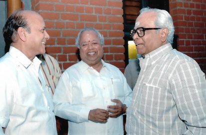 Chithirai Nataka Vizha 2005- Dr.Nalli & K.Balachander during Inauguration of 13th Chithirai Nataka Vizha