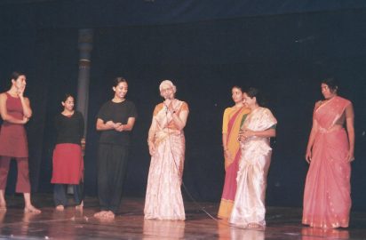 NKC-2002- Dr.Kapila Vatsyayan with Dancers