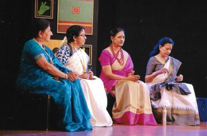 Natya Kala Conference-27.12.19 – Panel Discussion- Rathna Kumar, Sheela Unnikrishnan, Meenakshi Chitharanjan, Saroja Vaidyanathan